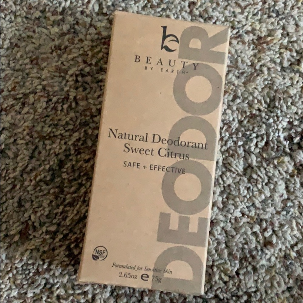 Beauty by Earth Natural Deodorant Sweet Citrus